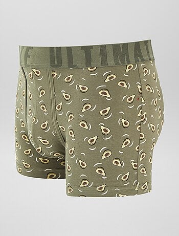 Lot de 3 boxers fantaisie