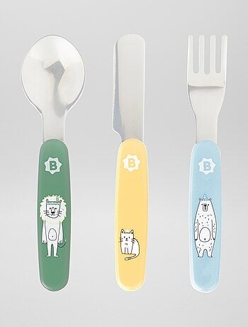 Lot de 3 couverts 'Badabulle'