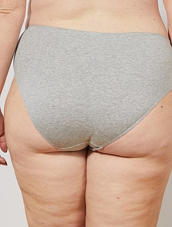 Lot de 3 culottes coton majoritaire - Kiabi