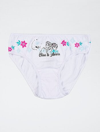 Lot de 3 culottes 'Disney' 'La reine des neiges'