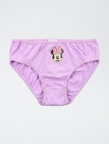 Lot de 3 culottes 'Disney' 'Minnie' en coton
