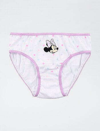 Lot de 3 culottes 'Disney' 'Minnie' en coton