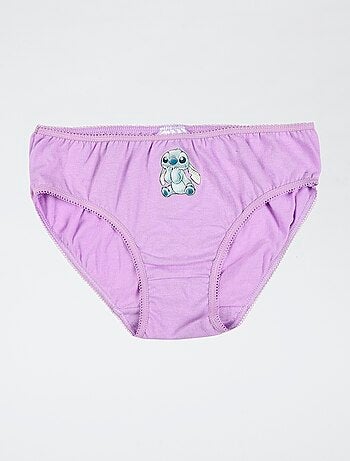 Lot de 3 culottes 'Disney' 'Stitch' en coton
