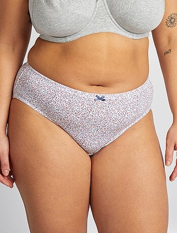 Lot de 3 culottes en coton stretch