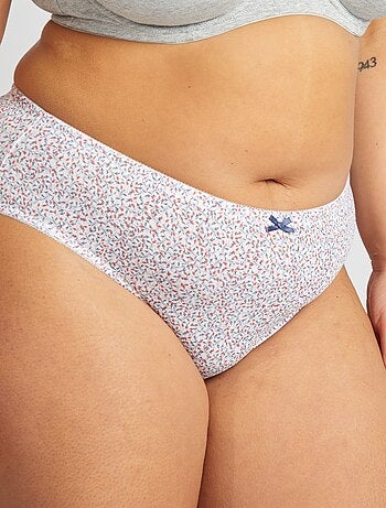 Lot de 3 culottes en coton stretch