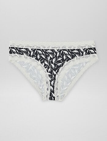 Lot de 3 culottes en dentelle