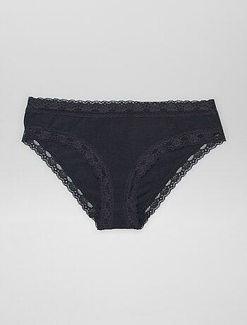 Lot de 3 culottes en dentelle