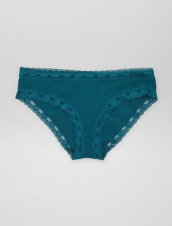 Lot de 3 culottes en dentelle