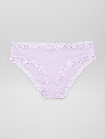 Lot de 3 culottes en dentelle