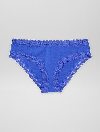 Lot de 3 culottes en dentelle