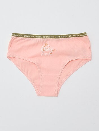 Lot de 3 culottes imprimé 'Petit Béguin'