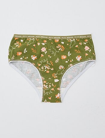 Lot de 3 culottes imprimé 'Petit Béguin'