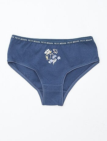 Lot de 3 culottes imprimé 'Petit Béguin'