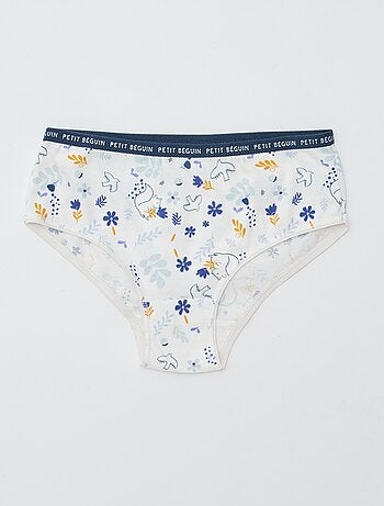 Lot de 3 culottes imprimé 'Petit Béguin'
