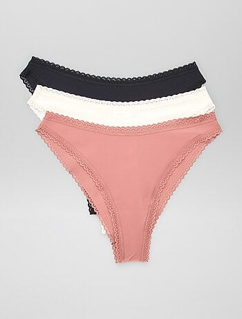 Lot de 3 culottes invisible