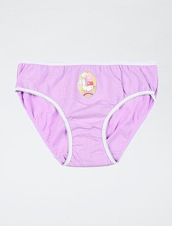 Lot de 3 culottes 'Peppa pig' en coton