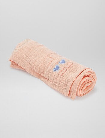 Lot de 3 langes - 2 de 60 x 60 et 1 de 100 x 120 cm