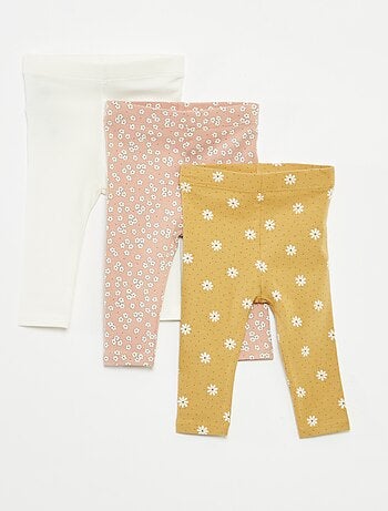 Lot de 3 leggings longs