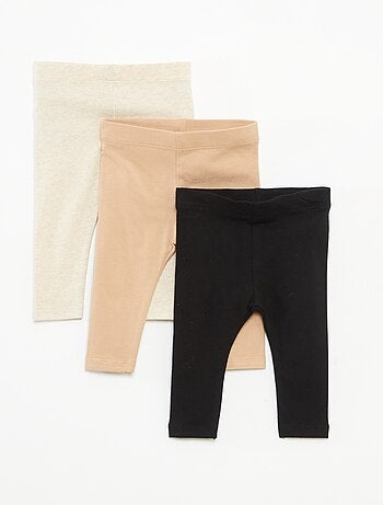 Lot de 3 leggins long