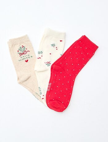 Lot de 3 paires de chaussette