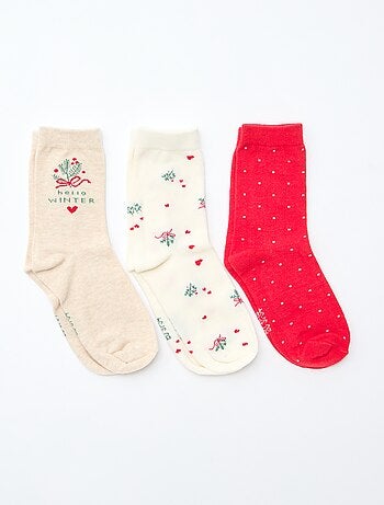 Lot de 3 paires de chaussette