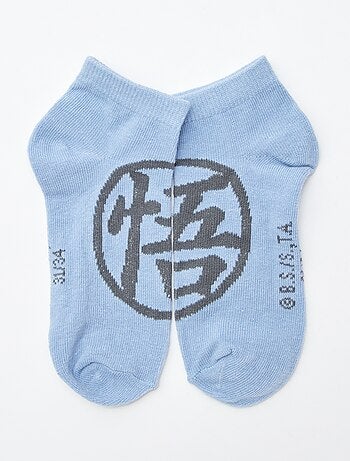 Lot de 3 paires de chaussettes invisibles 'Dragon Ball Z'