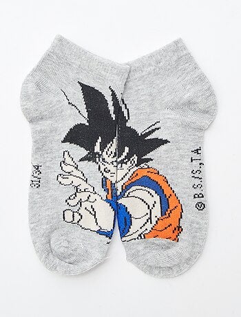Lot de 3 paires de chaussettes invisibles 'Dragon Ball Z'