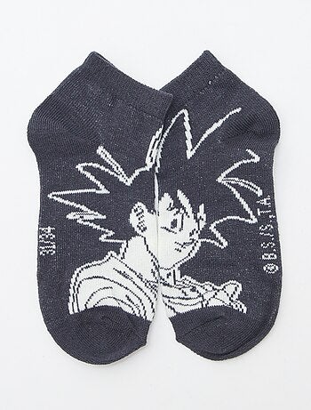Lot de 3 paires de chaussettes invisibles 'Dragon Ball Z'