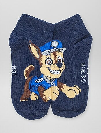 Lot de 3 paires de chaussettes invisibles 'Pat Patrouille'