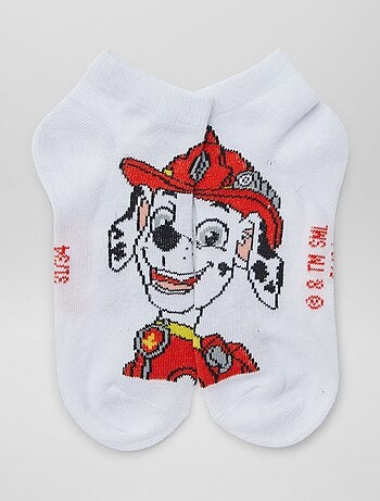 Lot de 3 paires de chaussettes invisibles 'Pat Patrouille'