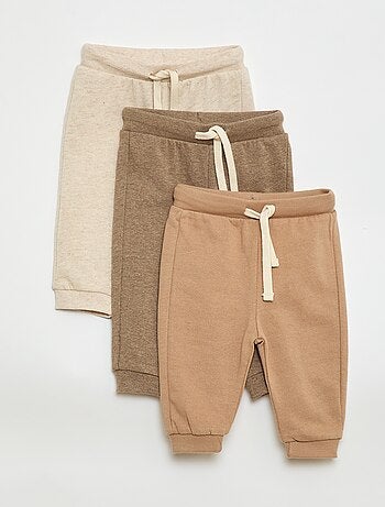 Lot de 3 pantalons de jogging
