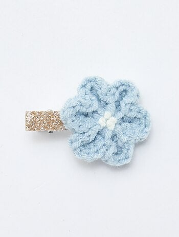 Lot de 3 pinces croco en macramé