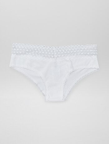 Lot de 3 shorties avec dentelle