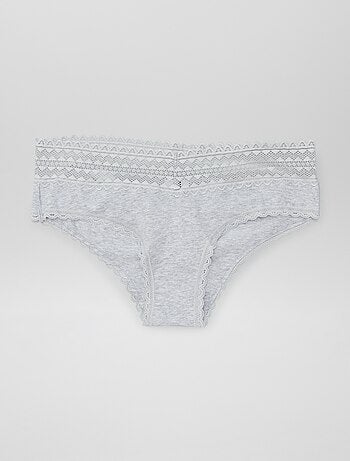 Lot de 3 shorties avec dentelle