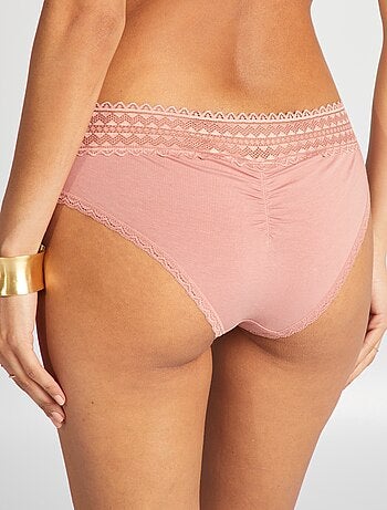 Lot de 3 shorties avec dentelle