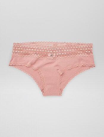 Lot de 3 shorties avec dentelle