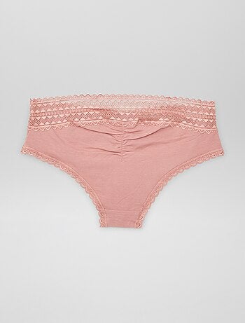 Lot de 3 shorties avec dentelle