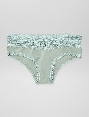 Lot de 3 shorties avec dentelle