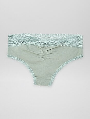 Lot de 3 shorties avec dentelle