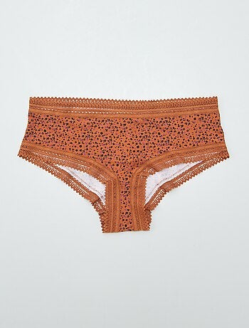 Lot de 3 shortys en microfibre imprimé