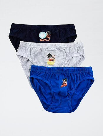 Lot de 3 slips 'Dragonball' en coton
