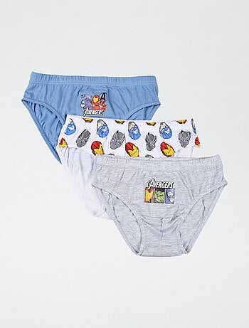 Lot de 3 slips 'Marvel 'Avengers' en coton