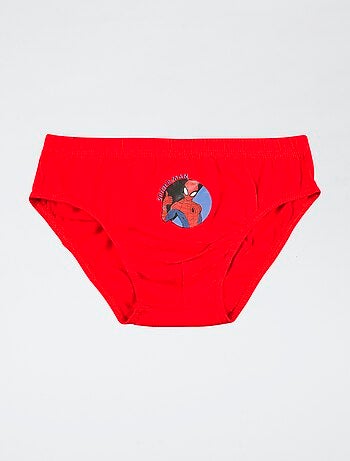 Lot de 3 slips 'Marvel' Spiderman' en coton