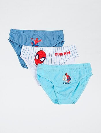 Lot de 3 slips 'Marvel' Spiderman' en coton