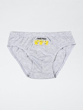Lot de 3 slips 'Pokémon' en coton