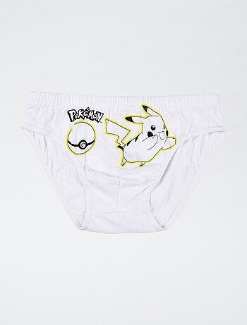 Lot de 3 slips 'Pokémon' en coton