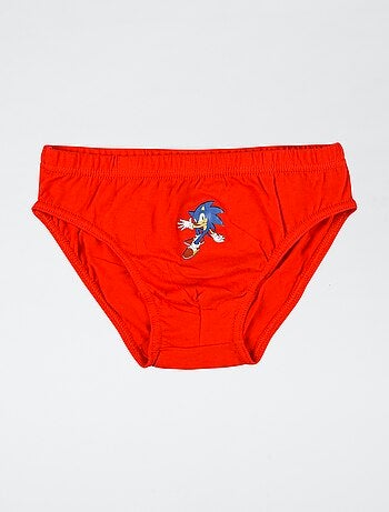 Lot de 3 slips 'Sonic' en coton