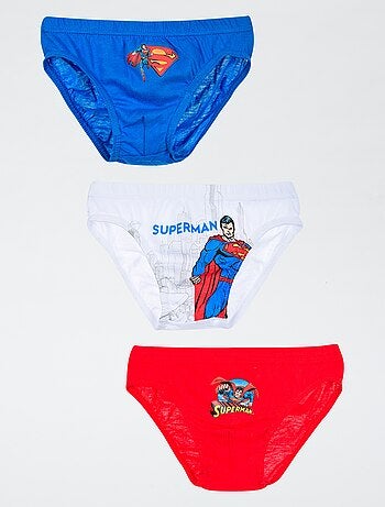 Lot de 3 slips 'Superman'
