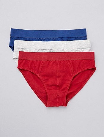 Lot de 3 slips unis