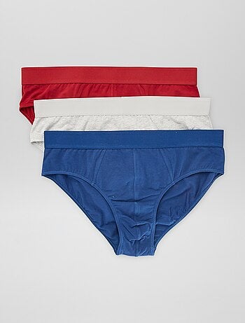 Lot de 3 slips unis